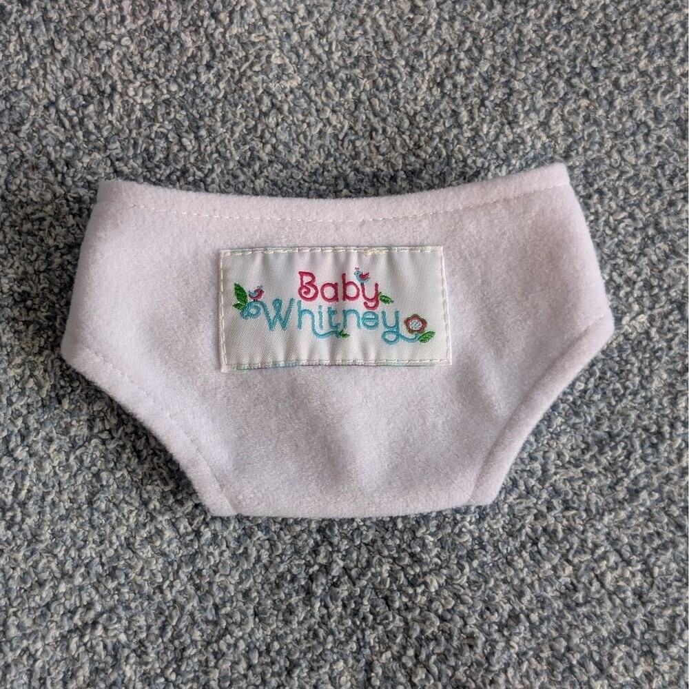 Baby Whitney 1 Ct 12 14 16 Inch Toy Doll Hook Loop Closure Realistic Diaper